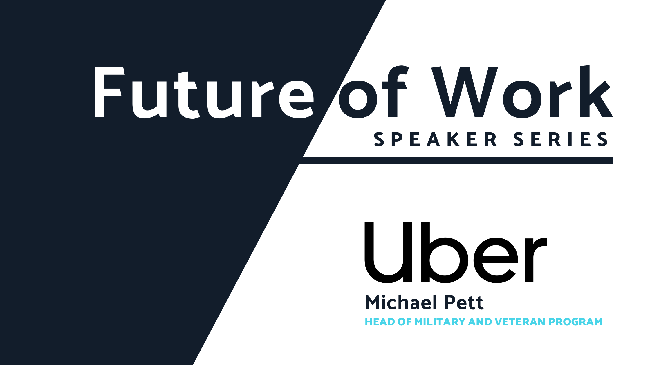 Divergence Academy Speaker Series Future of Work with Uber